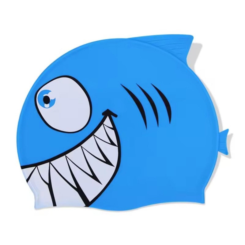 Fish Design Swimming Cap