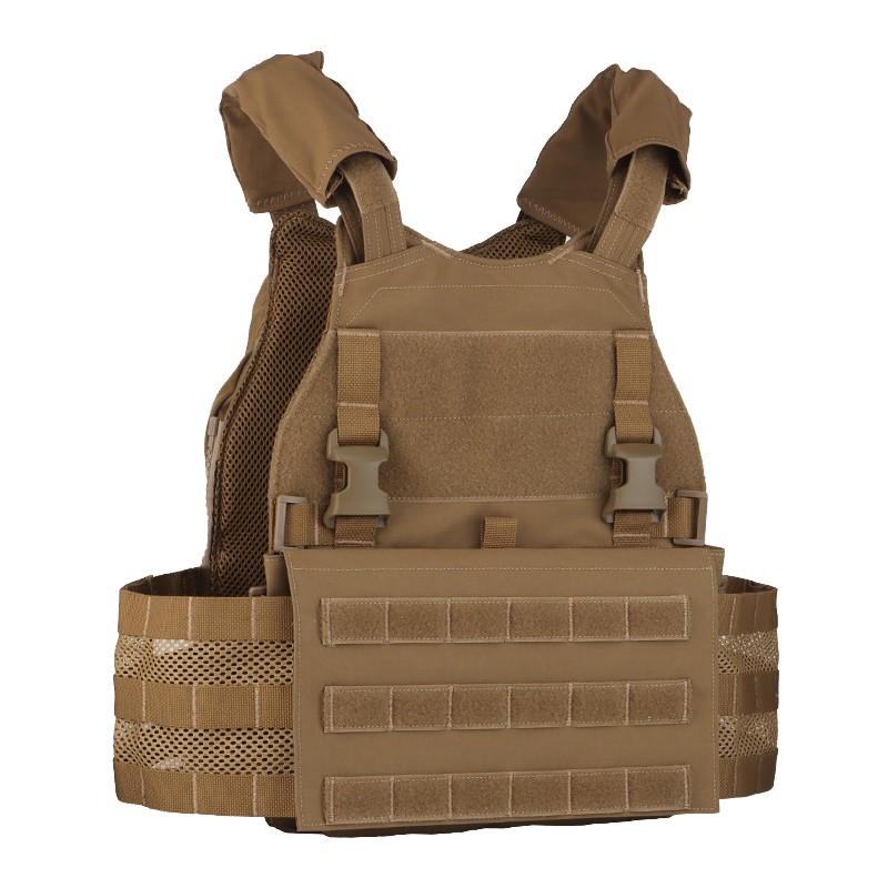 Beetle Multi Function Tactical Vest With Back Pack Brown